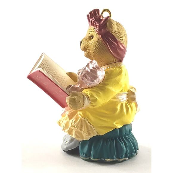 Hallmark Keepsake Ornament Bearnadette Bearinger Bear 1993 - Picture 3 of 8